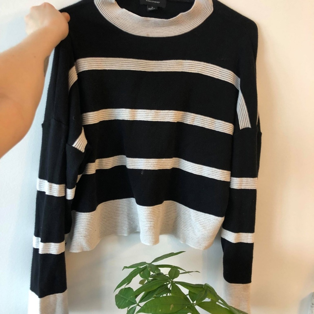 Stripey Fall Cozy Sweater